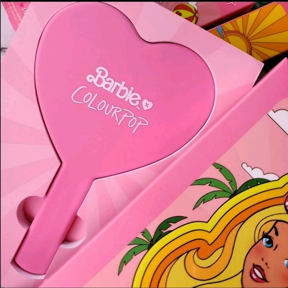 Colourpop x Malibu Barbie Full Size Hand Mirror - Picture 8 of 8